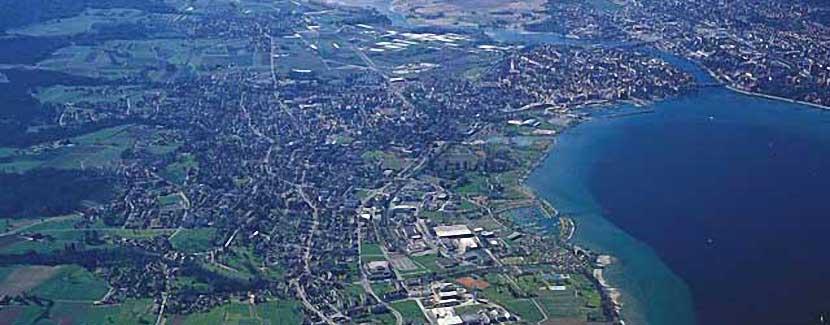Foto: TI Kreuzlingen – Blick auf Kreuzlingen und Konstanz Foto: TI Kreuzlingen – Blick auf Kreuzlingen und Konstanz