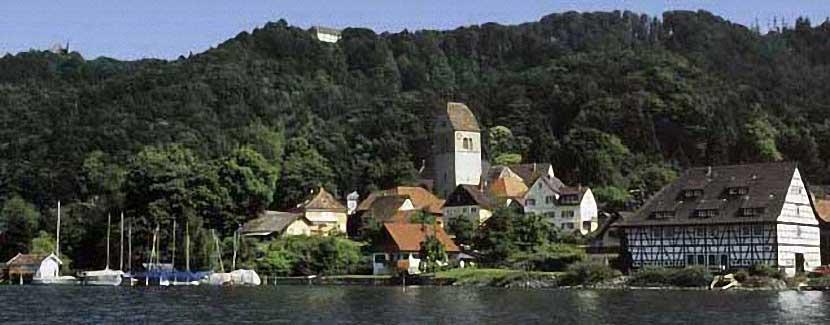 Foto: Gunter Schwarz – Blick von Ludwigshafen auf Bodman Foto: Gunter Schwarz – Blick von Ludwigshafen auf Bodman